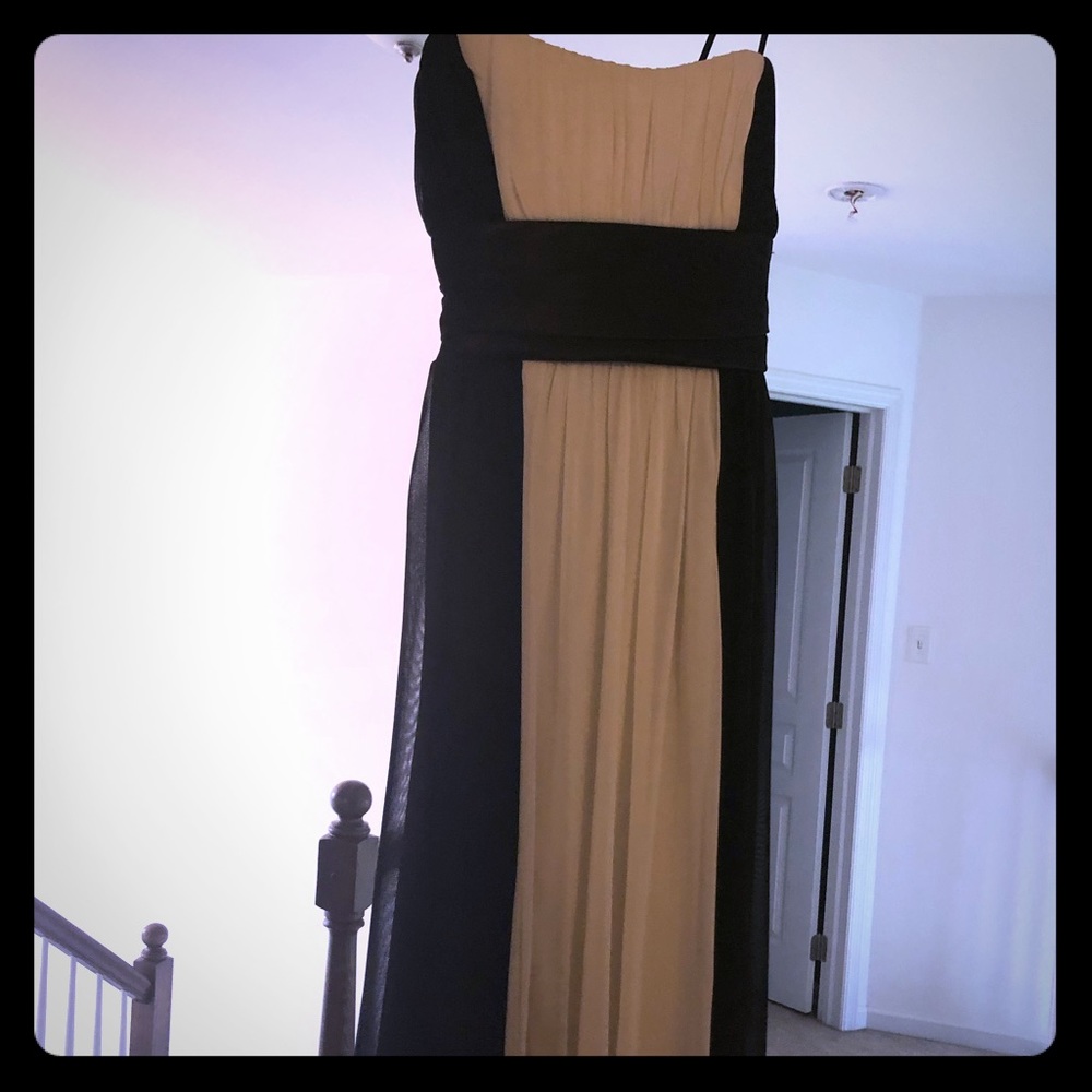 Black and white dress